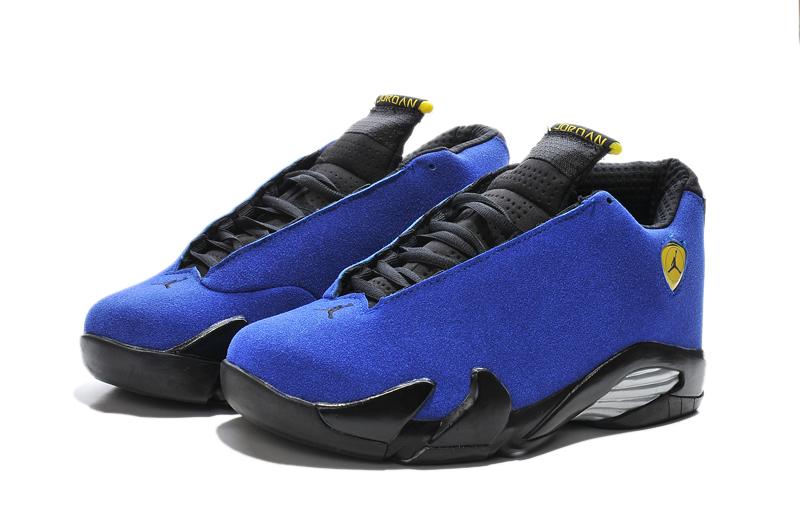 AJ 14 Retro Blue Black