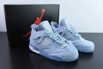 AJ 4 Off white blue sail
